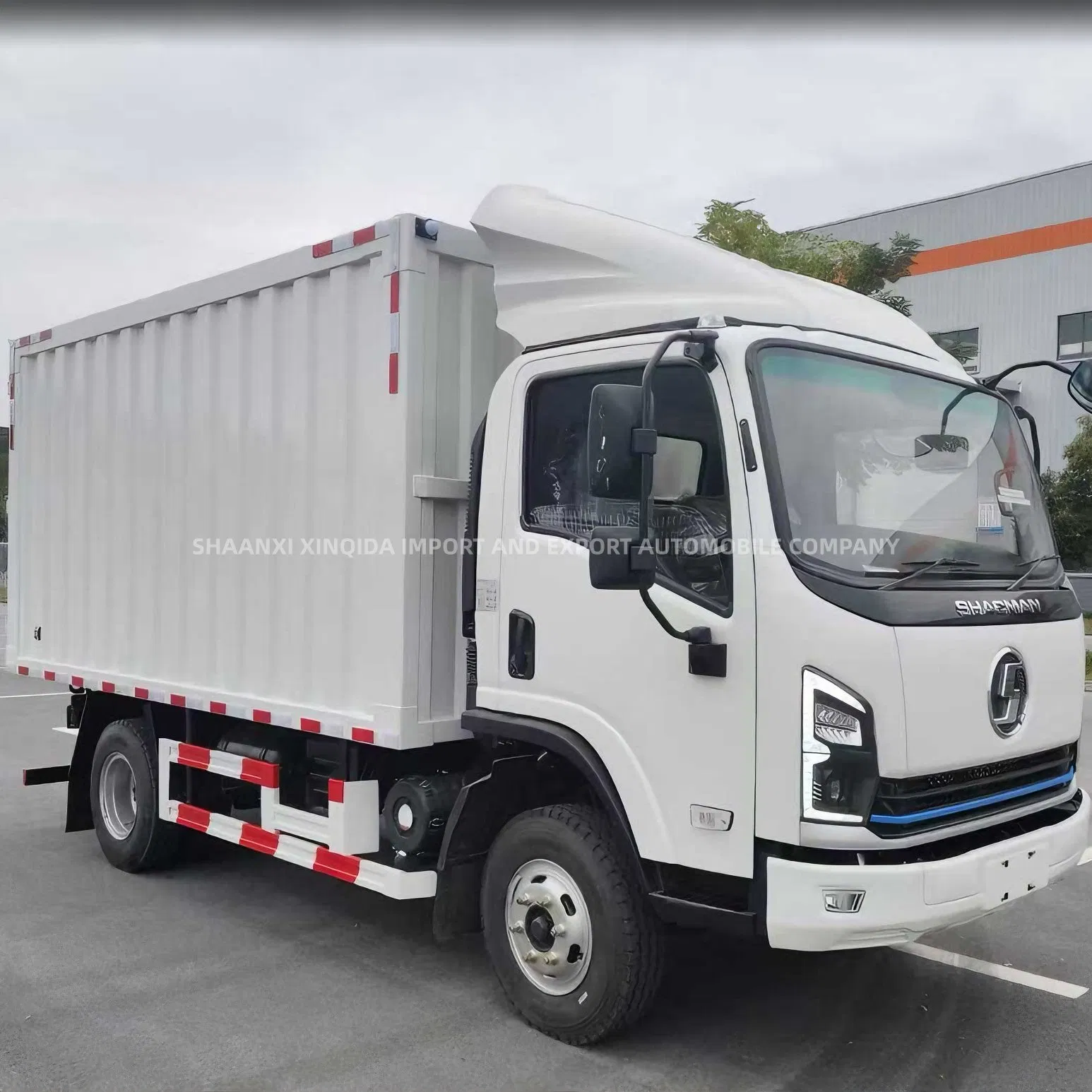 Closed Box New Used E9 Light Cargo Light Duty 4X2 230HP 240HP Van Lorry Euro2 Euro5 Transport Tipper Special Pickup Diesel Truck