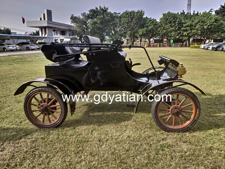 Old Style Electric Vintage Classic Car Interior
