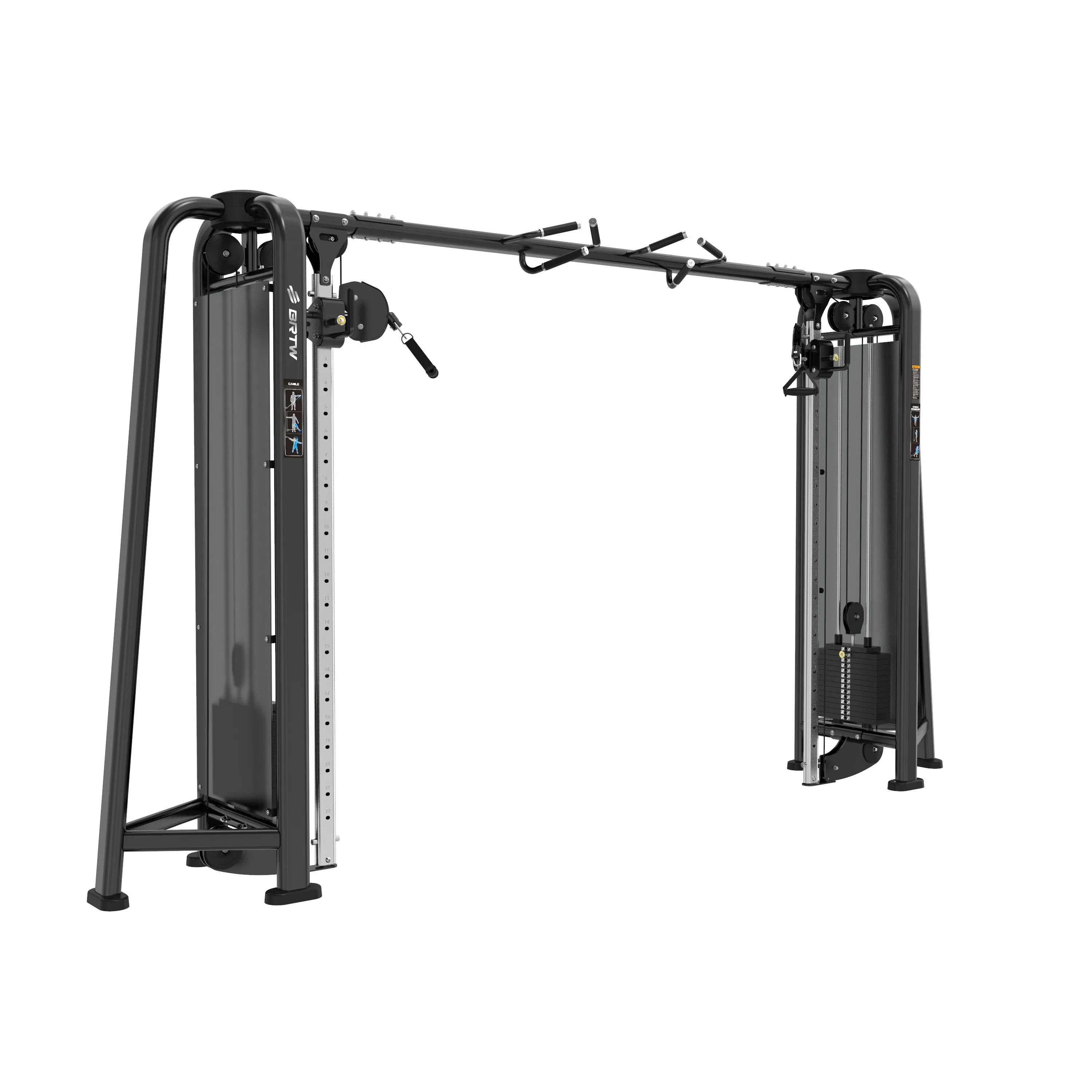 Dual Adjustable Cable Crossover for Gym Using Topsale Pin-Selected Machine Fitness Equipment Gym Machine Strength Equipment Body Building