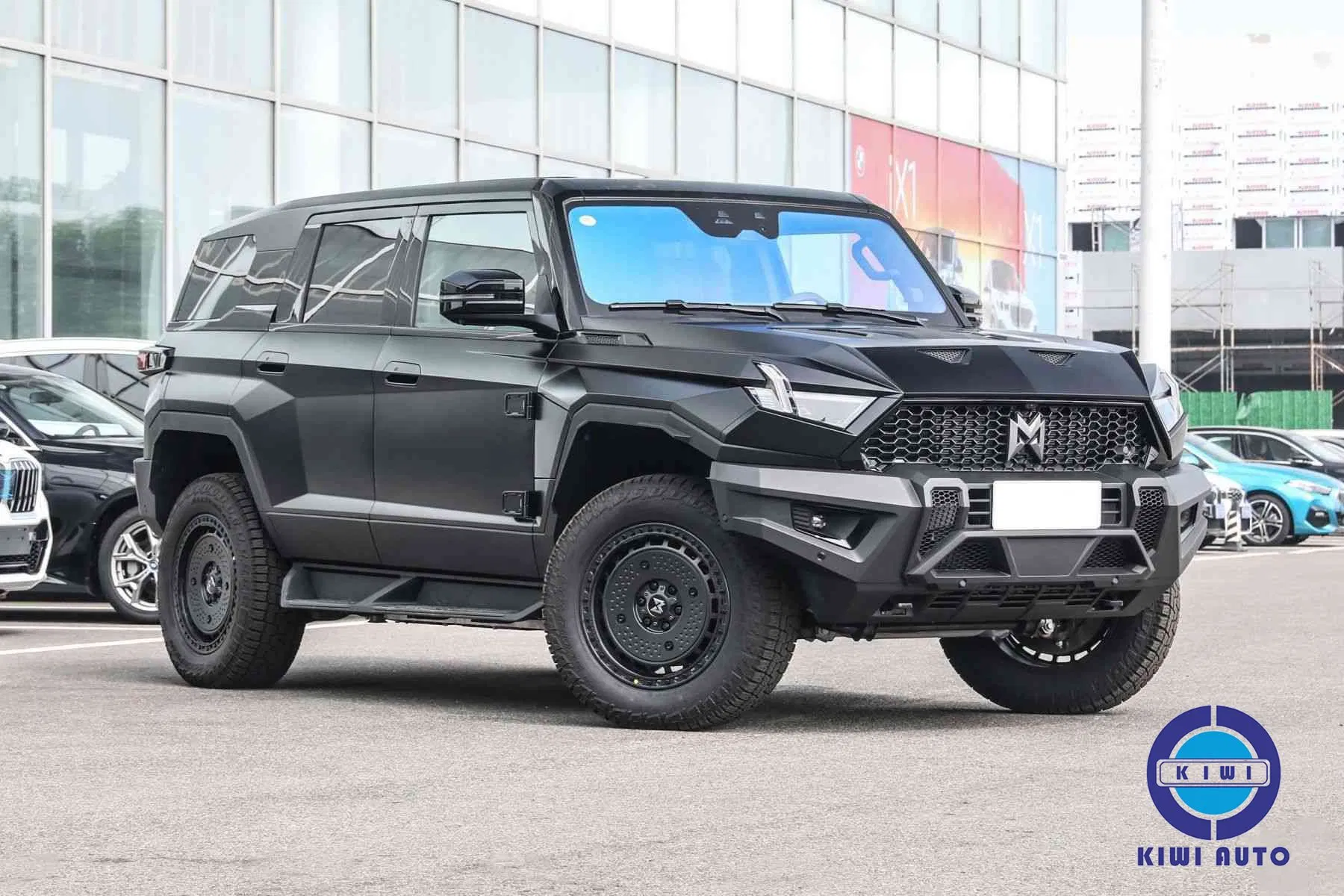 Dongfeng Mhero 917 SUV Electric Used Car Luxury Range Extender SUV Offroad Vehicle