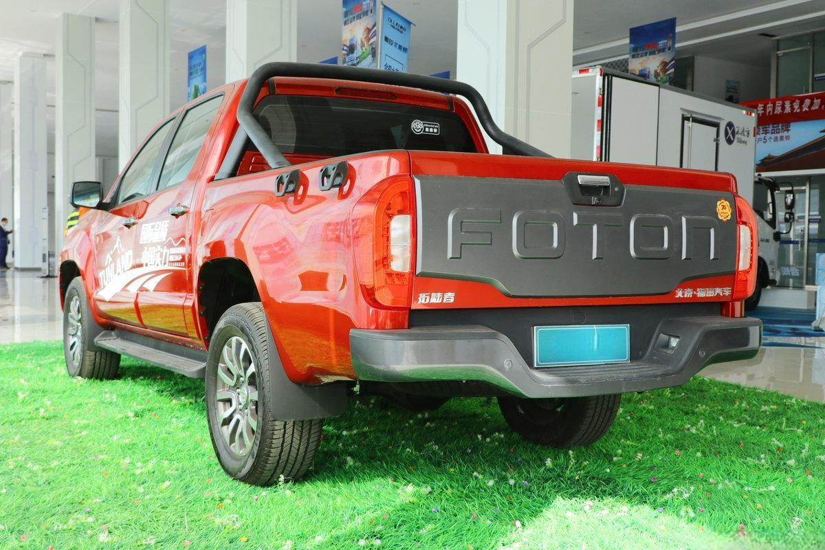 Used New Great Bang for Your Buck Smart Foton 2.0t 238HP 4X4 Cargo Truck Double Cab Pickup Truck Utility Truck