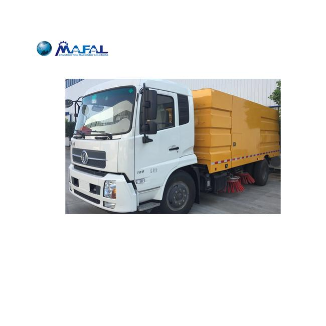 Used Road Sweeper Dongfeng Commercial Vehicle 4X2 6ton Washing Truck and Sweeping Vehicle