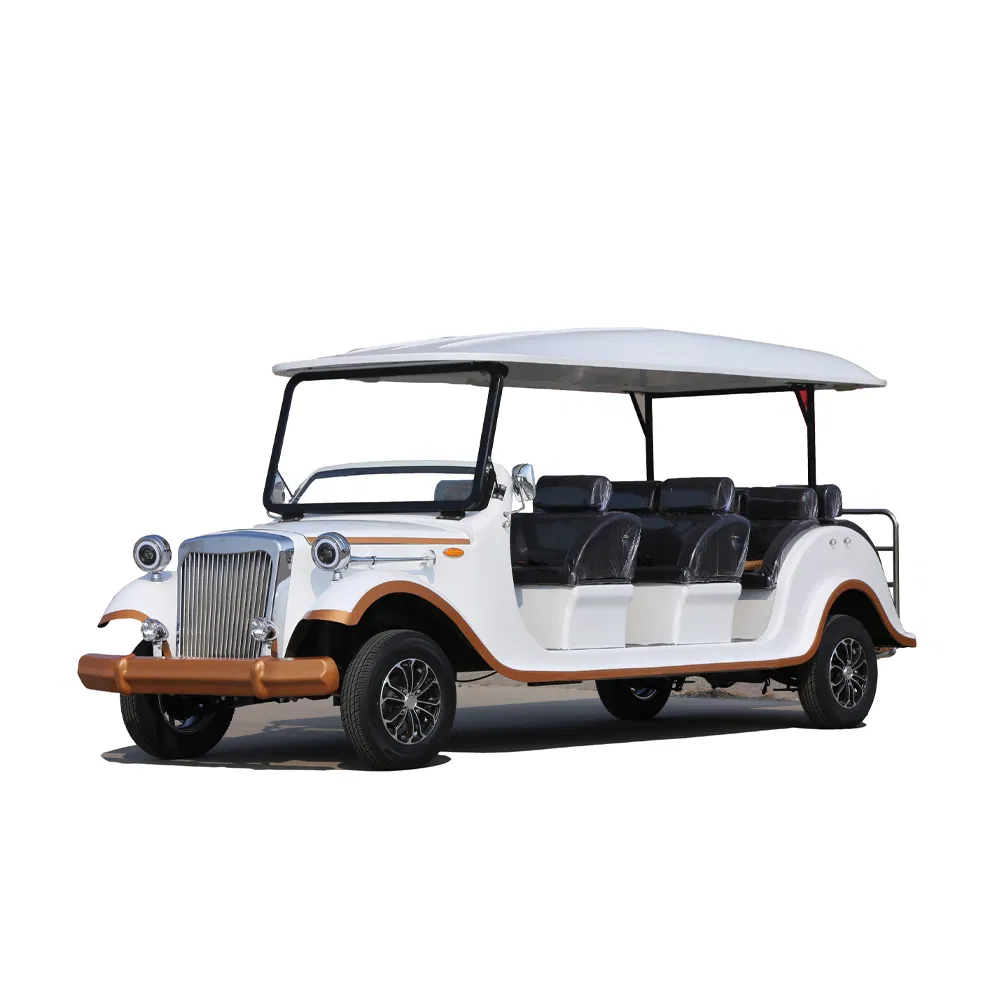 8 Seater Electric Sightseeing Bus Golf Carts Classic Old Vintage Electric Car