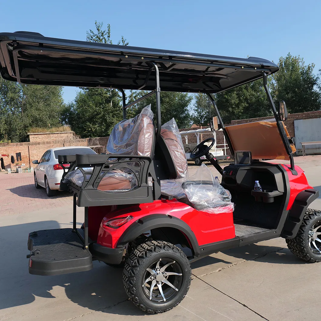 6 Seater Electric Classic Vintage Sightseeing Buggy Cheapest Transport Car