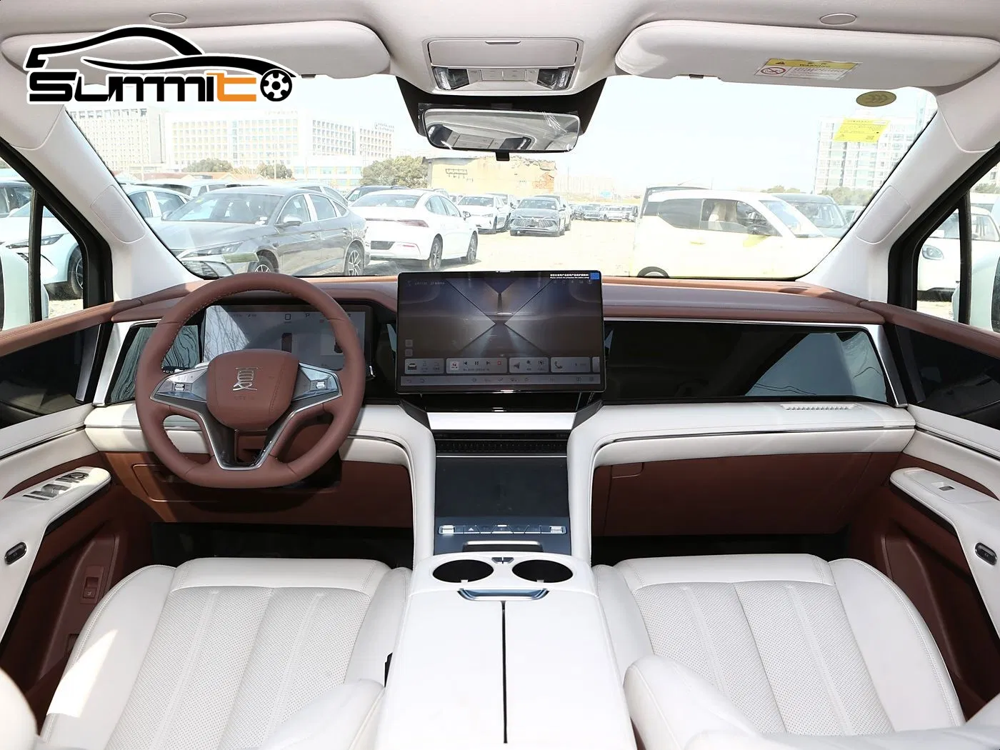 2025 Hot Sale Luxury Byd Xia 5-Door 7-Seat MPV Plug-in Hybrid Electric Vehicle for Adult Family with Outdoors Used EV Car