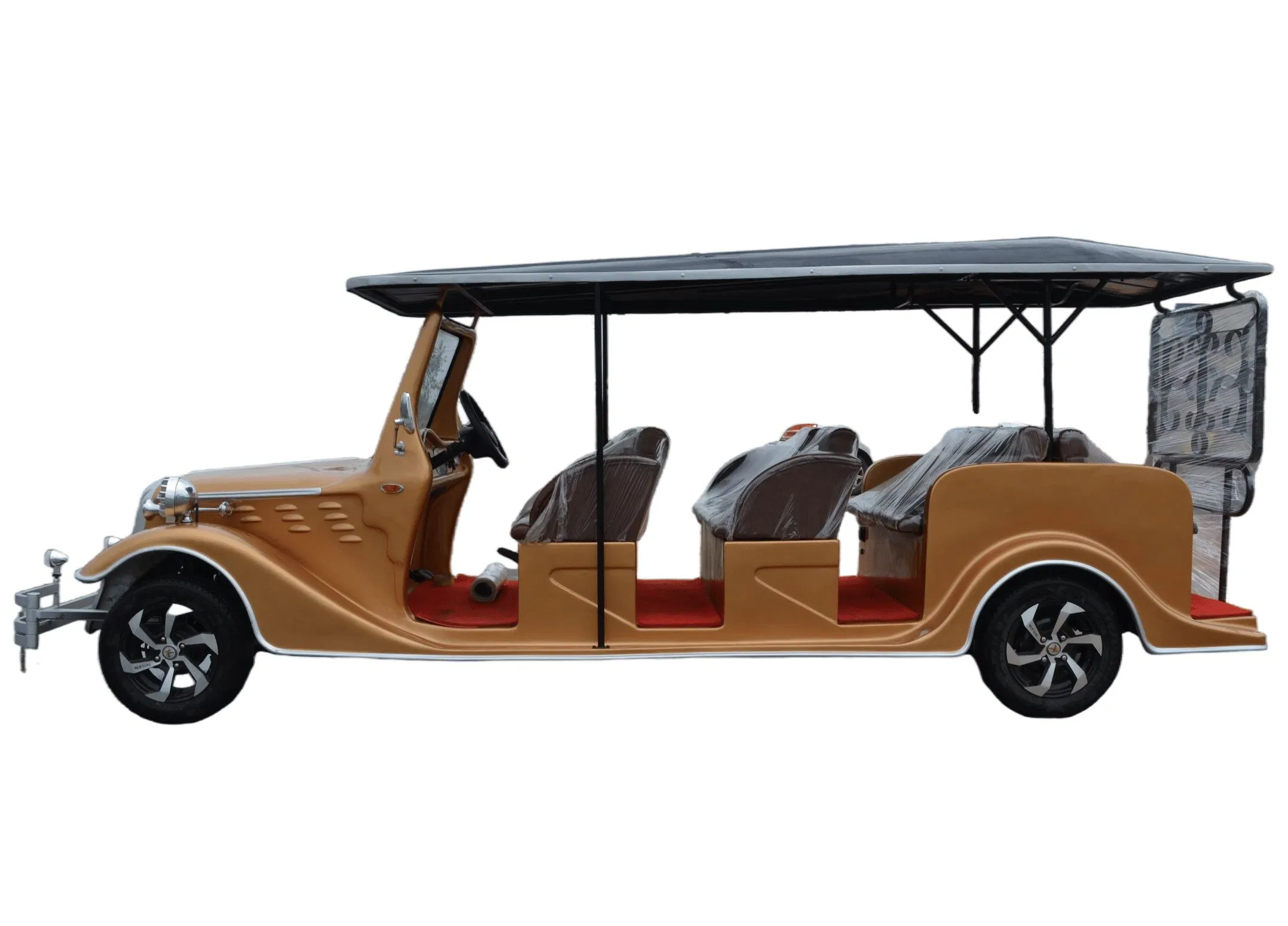 Factory Vintage Retro Travel Sightseeing 8 Seats Electric Classic Car