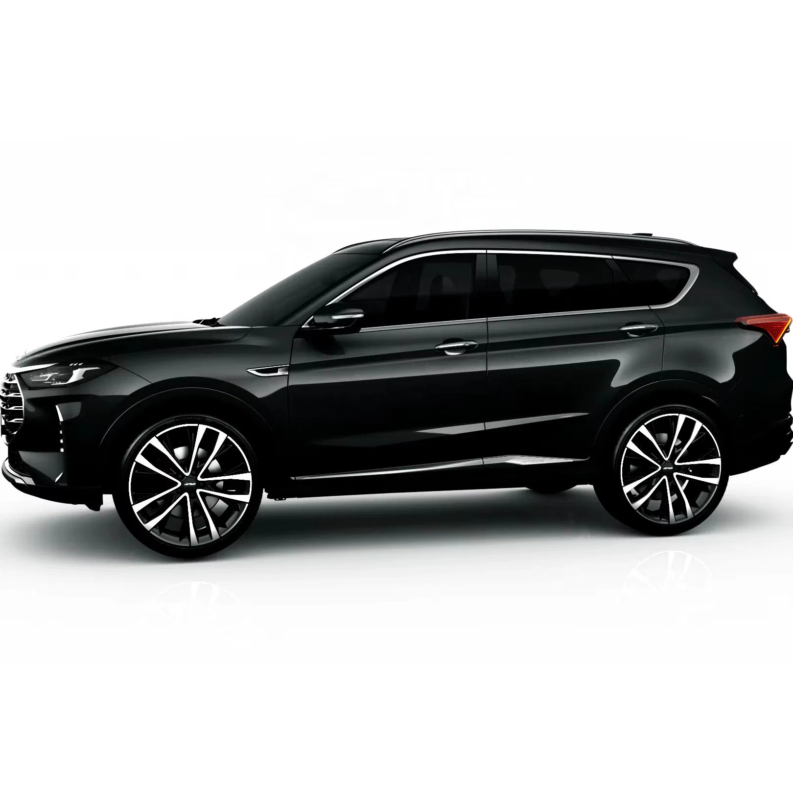 Hot Sale 2023 2024 Chery Jetour X70 Plus 1.5t Used Car Second Hand SUV 7-Seater Left Steering Gasoline Automatic Leather Seats Panoramic Sunroof