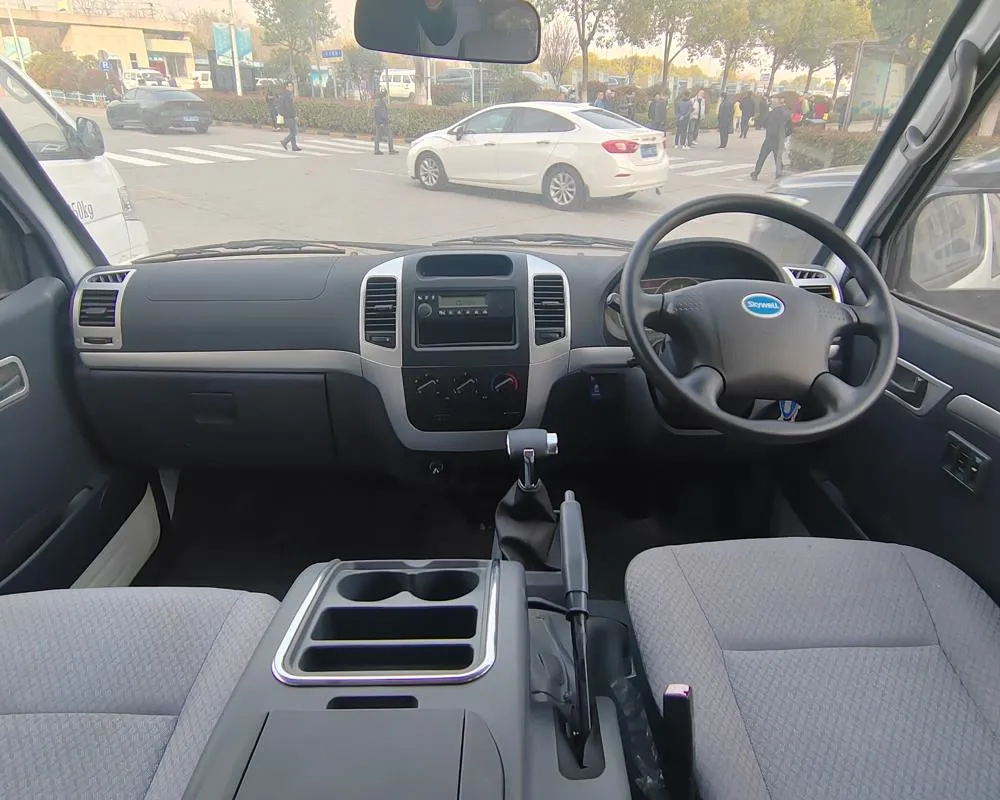 Electric Minivan Interior