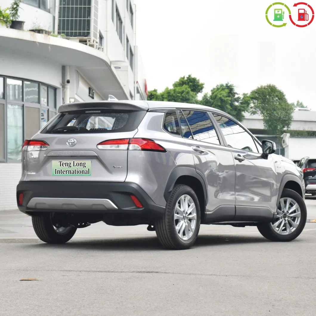 Toyota Corolla Cross Strong Power Compact SUV Gas-Electric Hybrid Luxury Family Electric Vehicle Factory Price Made China Hot Sell Used EV Car
