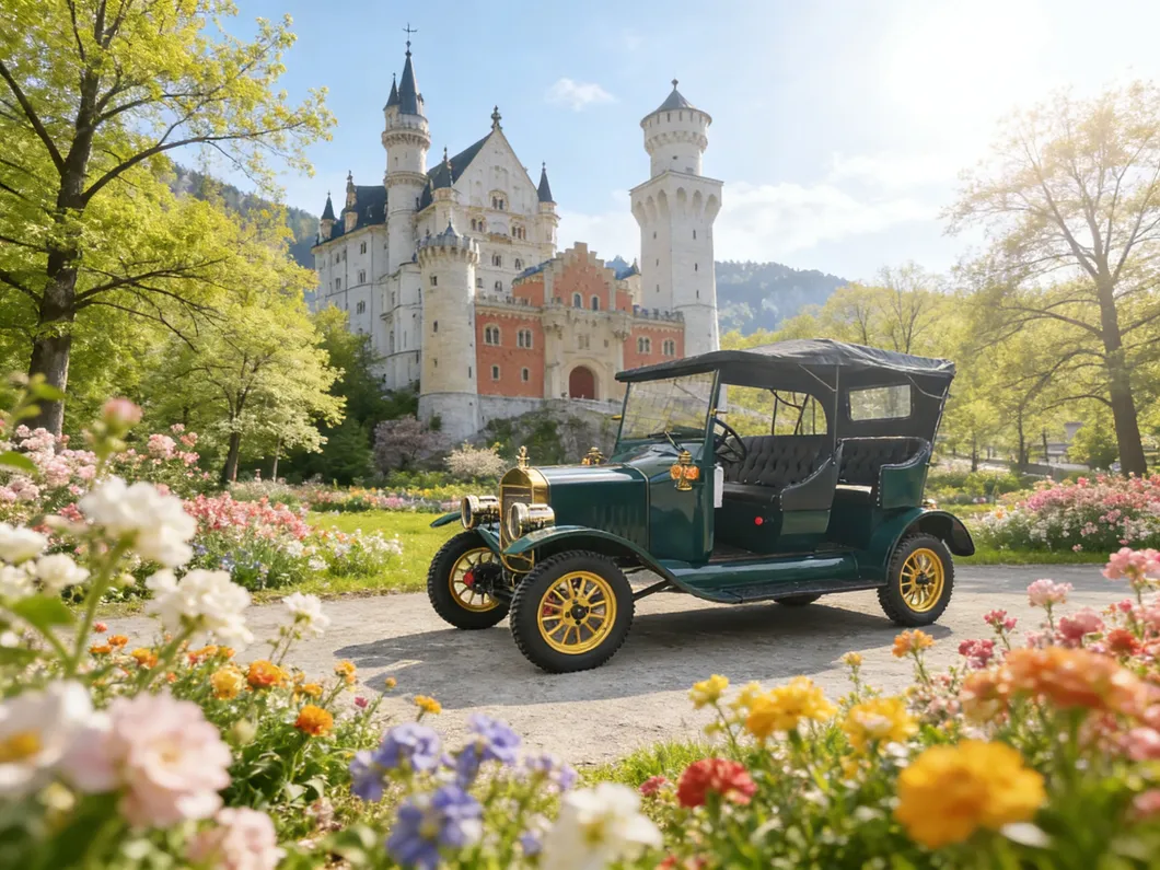 Vintage Electric Car Front