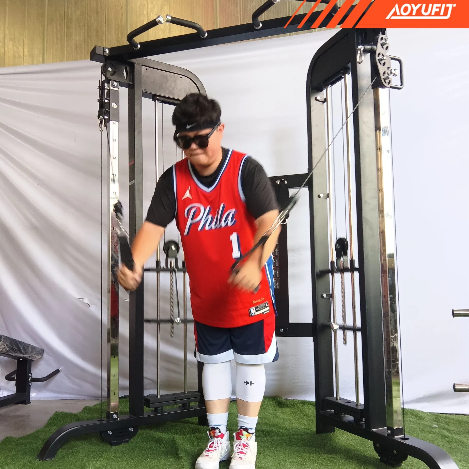 Gym Fitness Equipment Fitness Trainer Cable Crossover