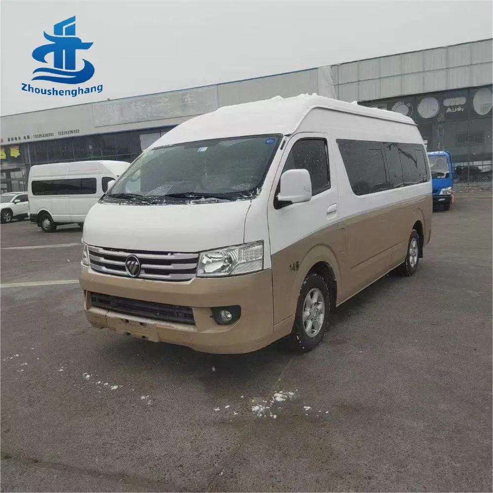 Used Foton Sea Car Lion Mini Bus 14 Seats Diesel Engine