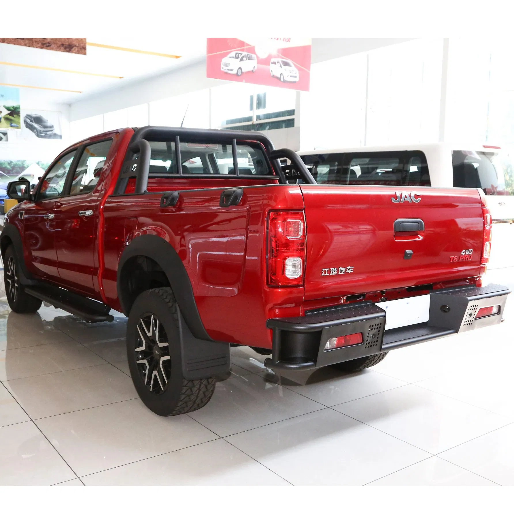 2024 Hot Selling JAC Pickup T8 2.0t 4X4 4X2 Used Vehicles Cheap Price Delivery Truck