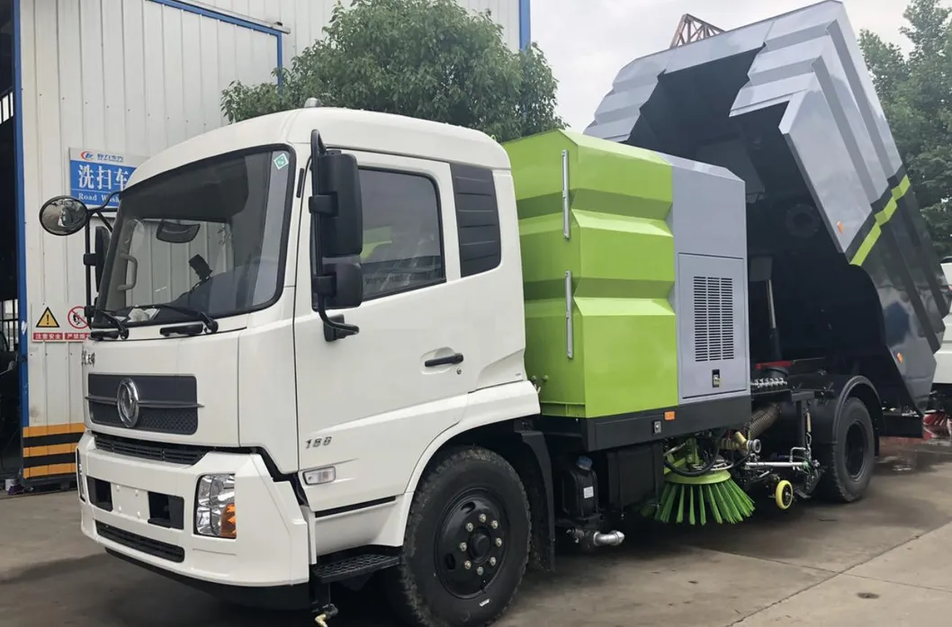 Road Sweeper Side View