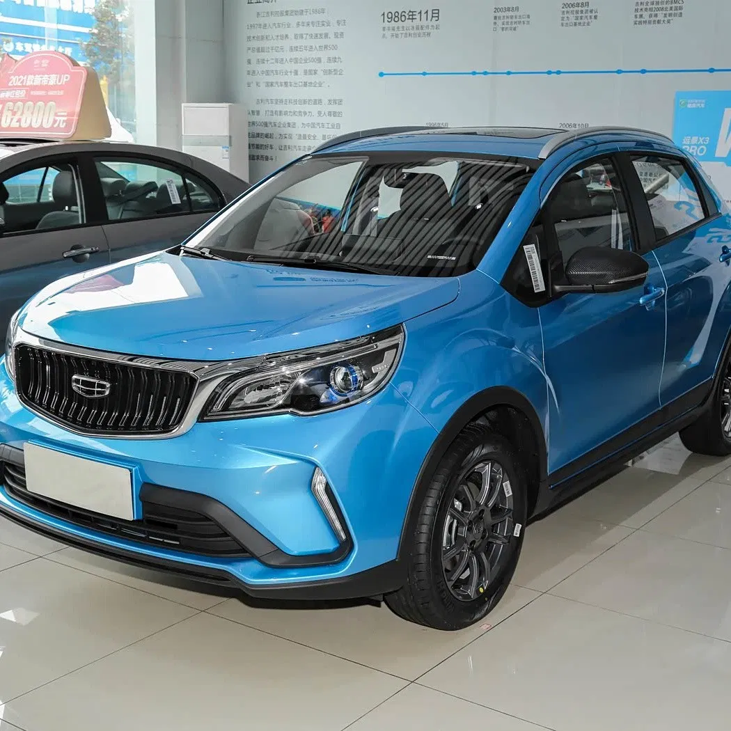 Chinese Cheapest Geely Gx3 PRO Automobile Secondhand Automatic Small Mini Petrol Electric Vehicles Geely Used Gasoline Auto New SUV Car