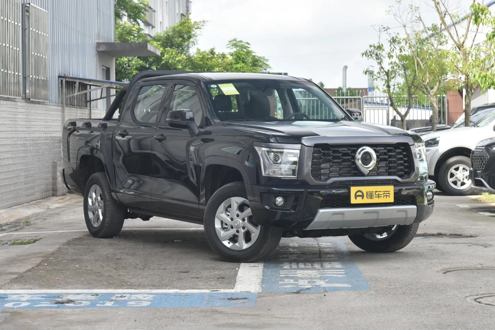 Great Wall King Kong Poer Auto Turbocharge Dark Used 4 Doors 5 Seats Multi Petrol Pickup Truck