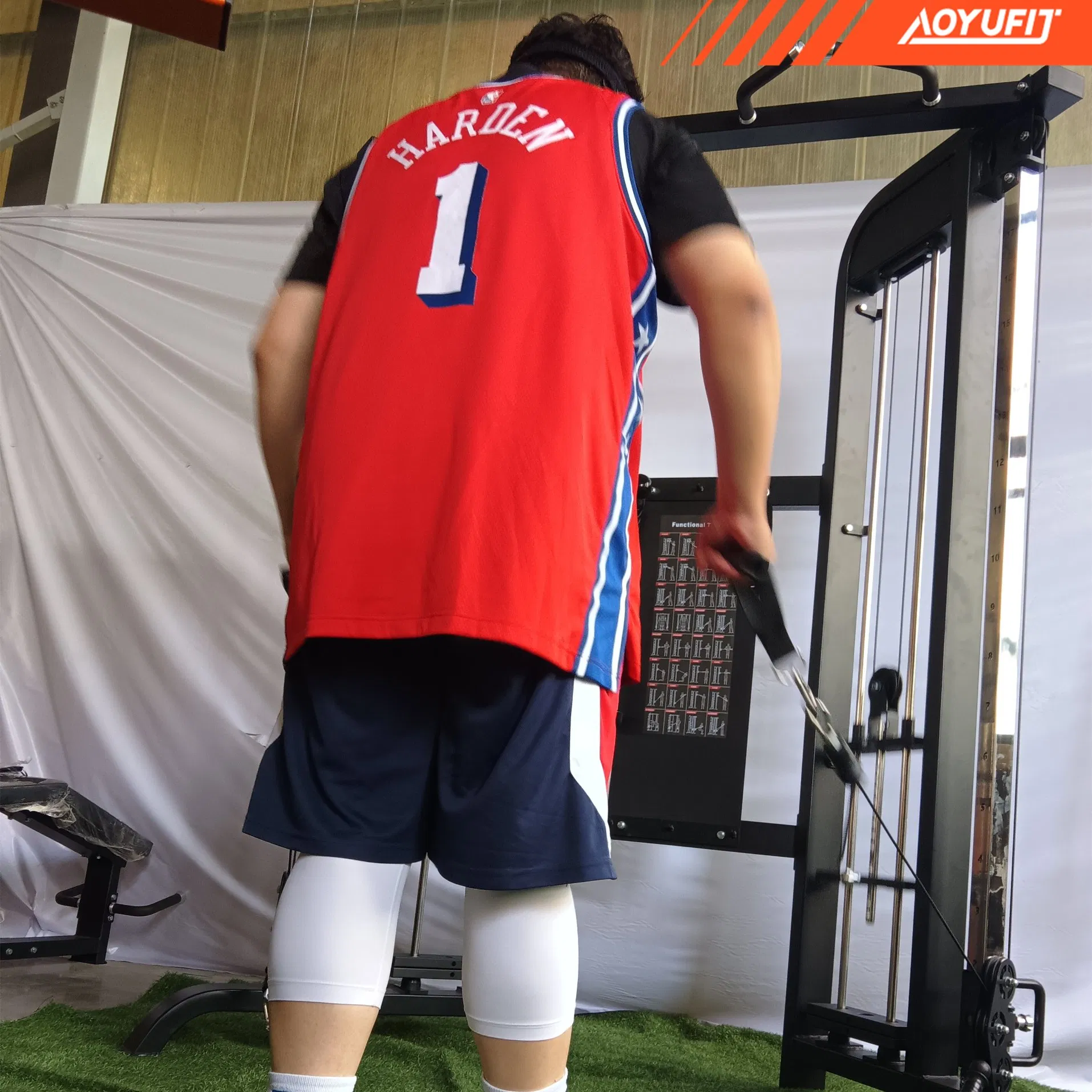 Gym Fitness Equipment Fitness Trainer Cable Crossover