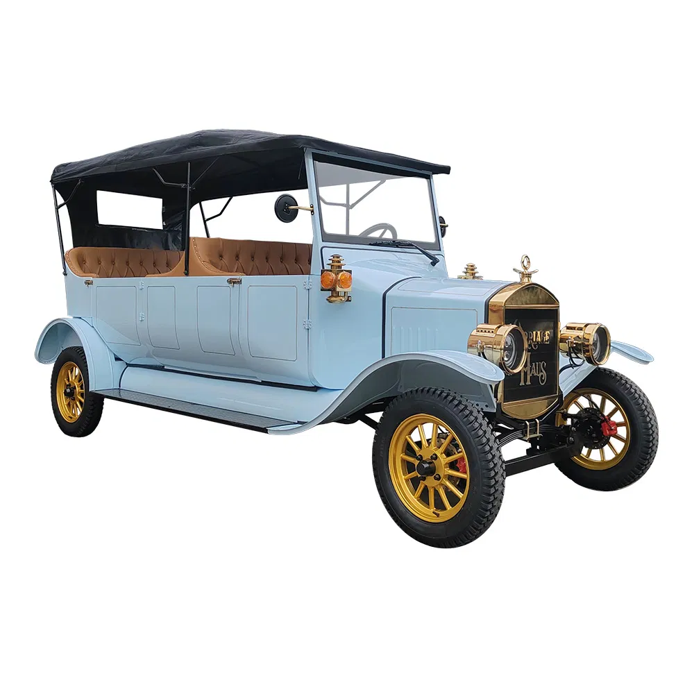 8-Person Vintage Electric Car for Scenic Tours and Sightseeing