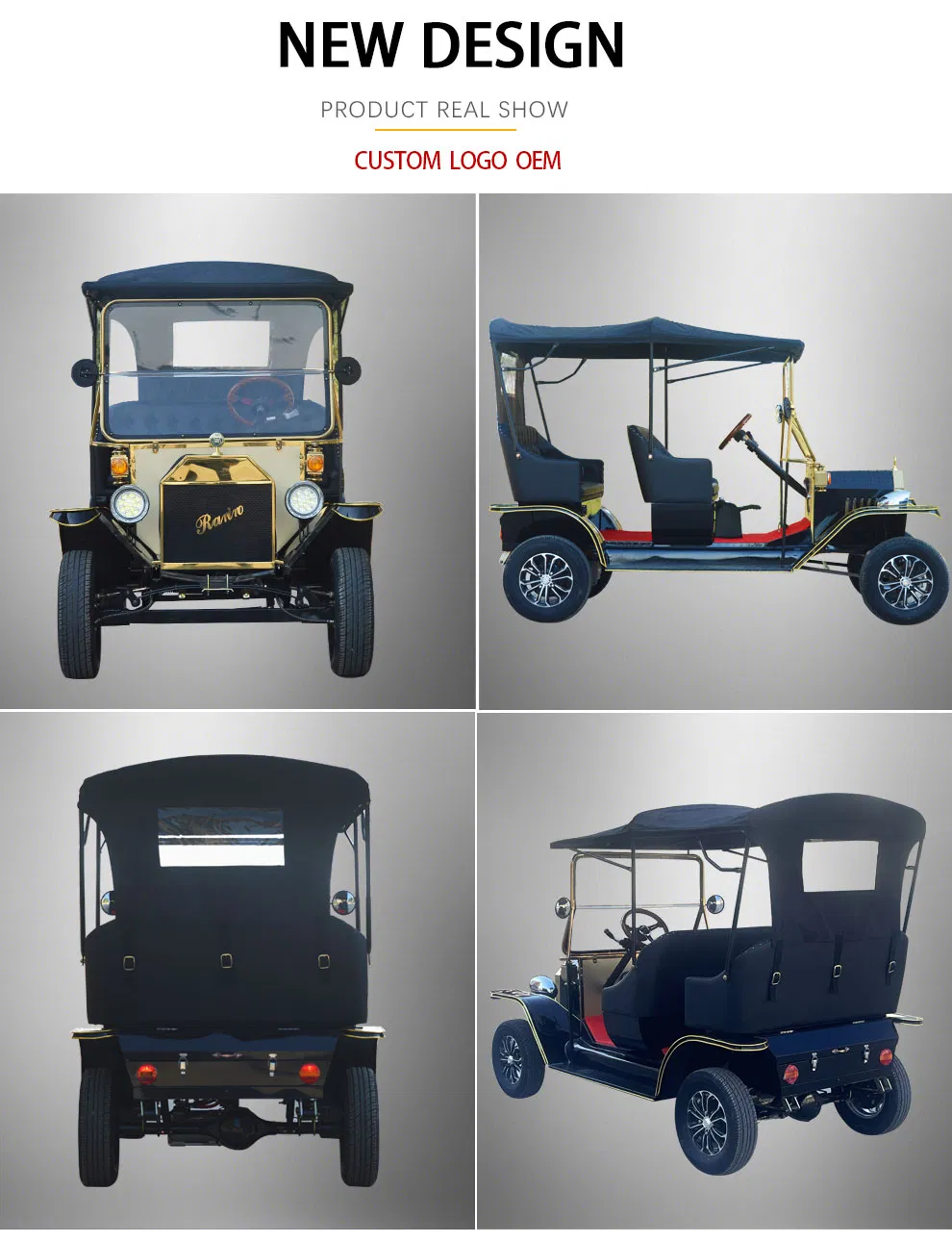 Retro Electric Vintage Car 2