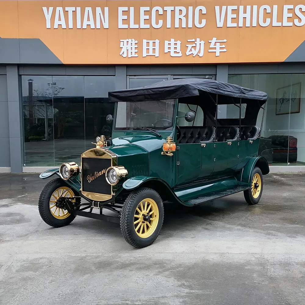 8-Person Vintage Electric Car for Scenic Tours and Sightseeing