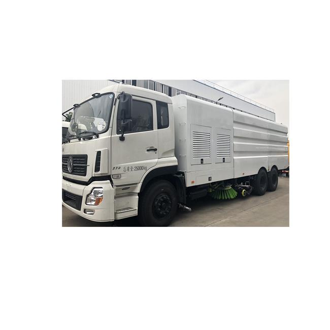 Used Road Sweeper Dongfeng Commercial Vehicle 4X2 6ton Washing Truck and Sweeping Vehicle