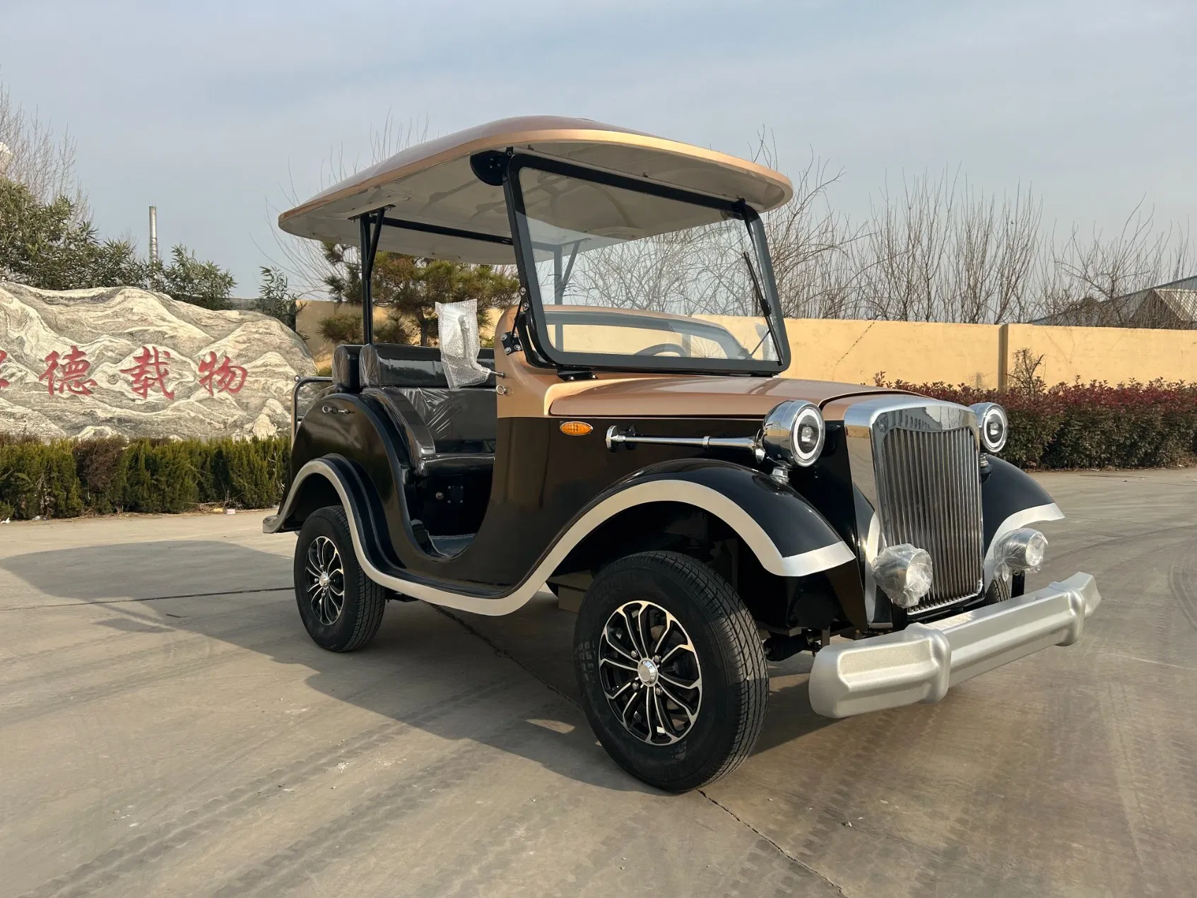 Premium Luxury Electric Classic Model T Inspired Antique Retro Authentic Vintage Exclusive Handcrafted Eco-Friendly Collectors Transportation Sightseeing Car