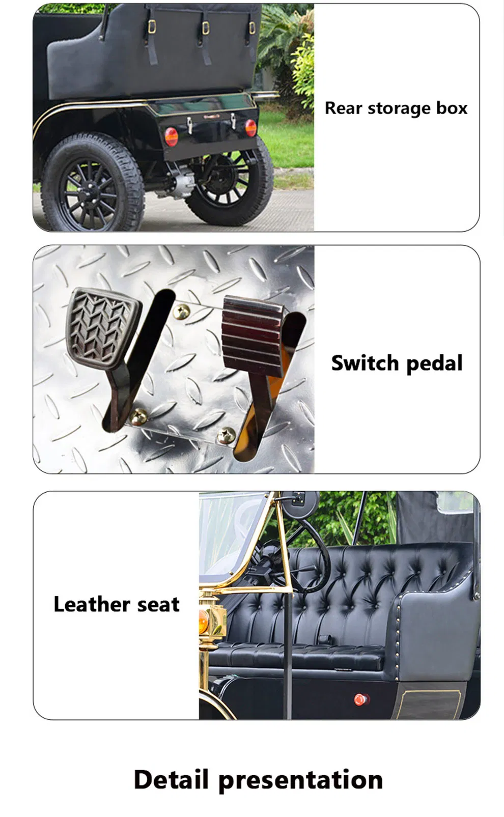 Retro Electric Vintage Car 7