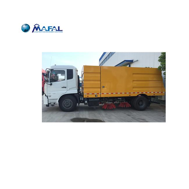 Used Road Sweeper Dongfeng Commercial Vehicle 4X2 6ton Washing Truck and Sweeping Vehicle