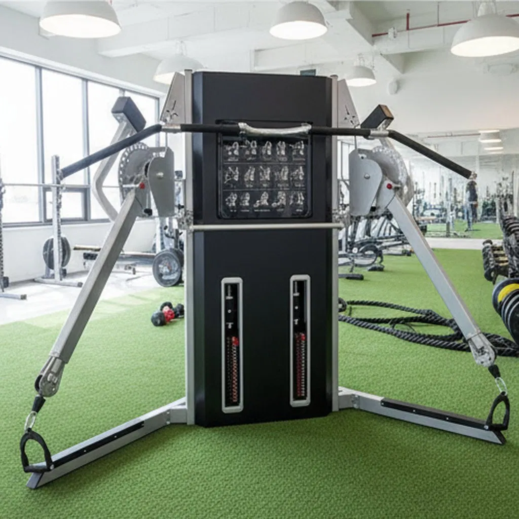 F-Leader Commercial Gym Equipment Dz Line Adjustable Pulley Functional Trainer Dual Cable Crossover Machine