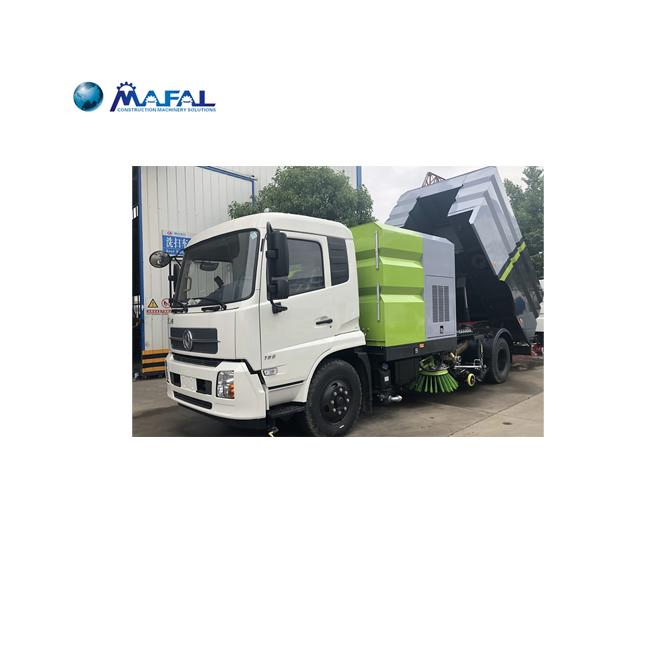 Used Road Sweeper Dongfeng Commercial Vehicle 4X2 6ton Washing Truck and Sweeping Vehicle