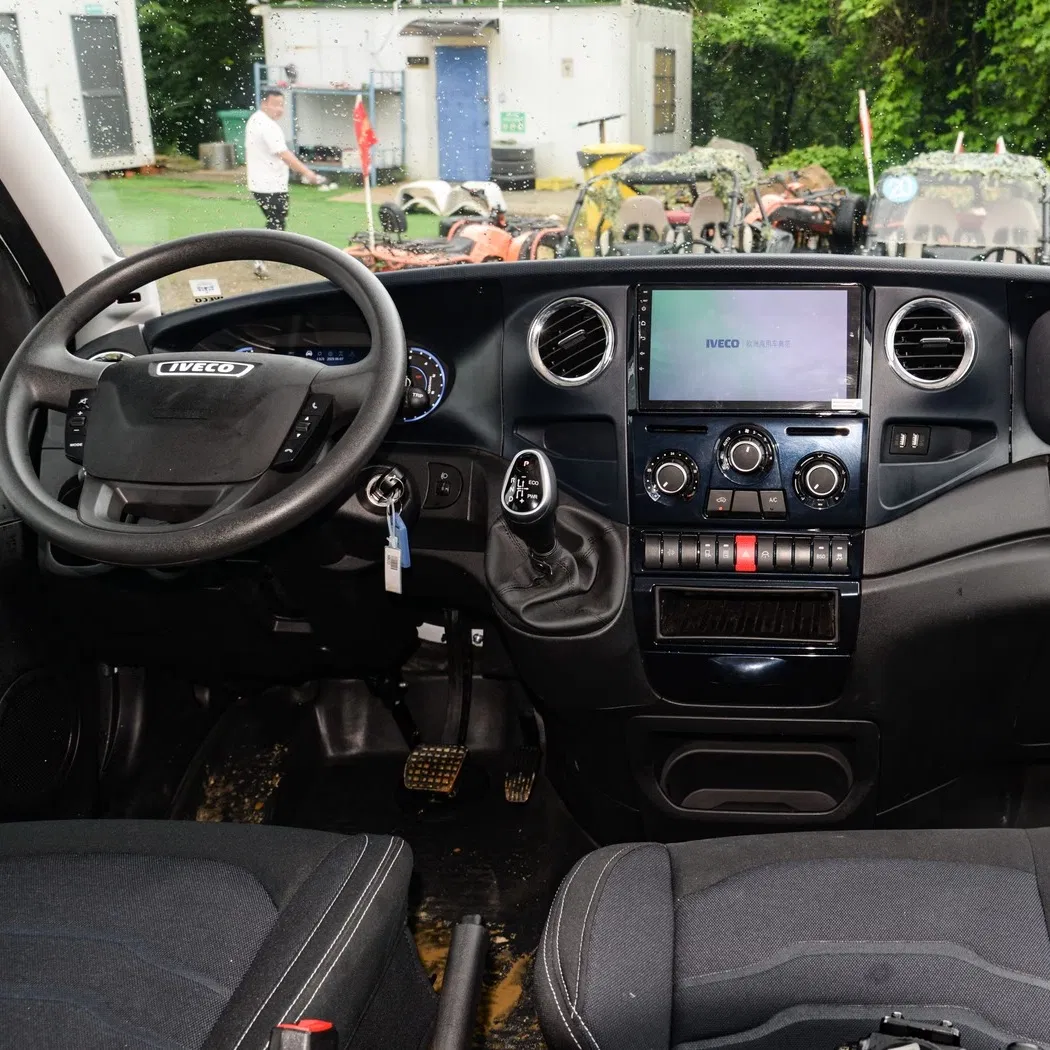 Diesel Commercial Vehicle up to 9 Passengers Transport Used Ivecoo Cargo Van High Quality Mini Bus