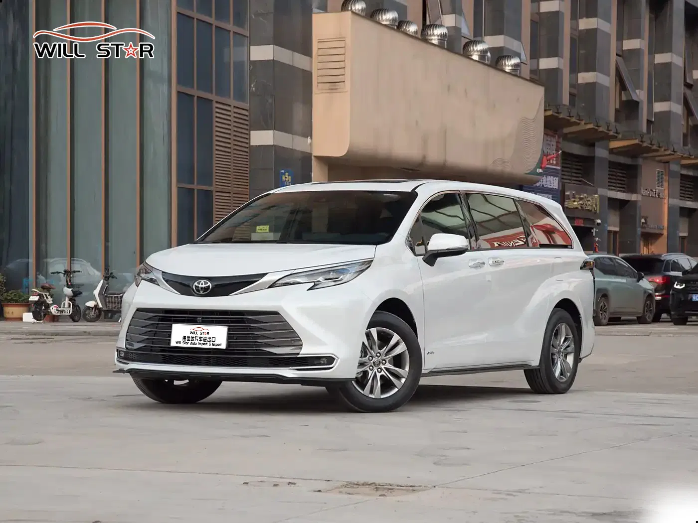 Toyota MPV Sienna Big Space 7 Seats Luxury MPV Two-Engine Fuel-Efficient Hybrid Commercial Vehicle used