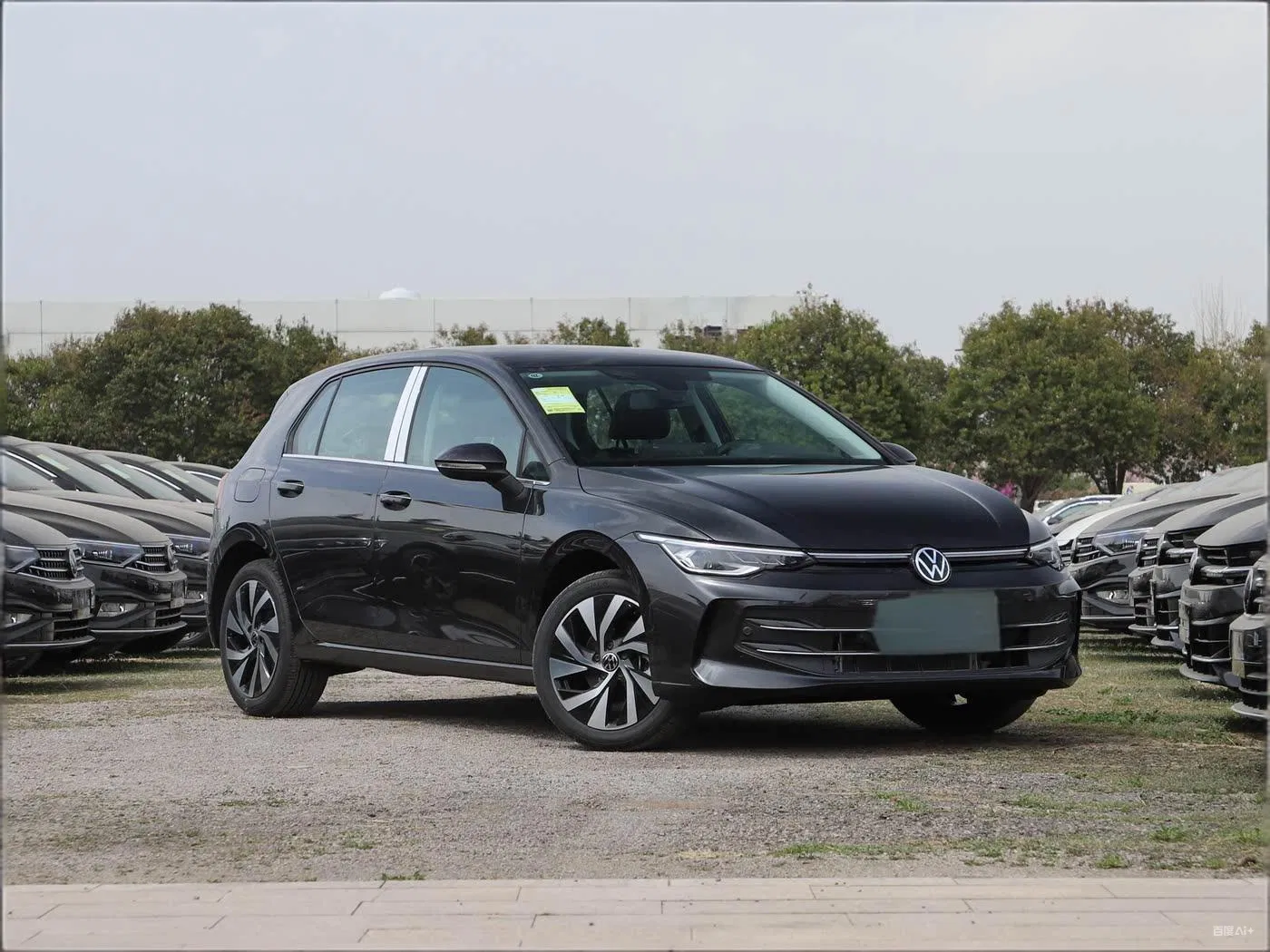 Well-Maintained 2023 VW Golf Gti 2.0t Gasoline Auto Ready to Ship Used Cars Wholesale Batch Supply, Sport Seats &amp; LED Lights