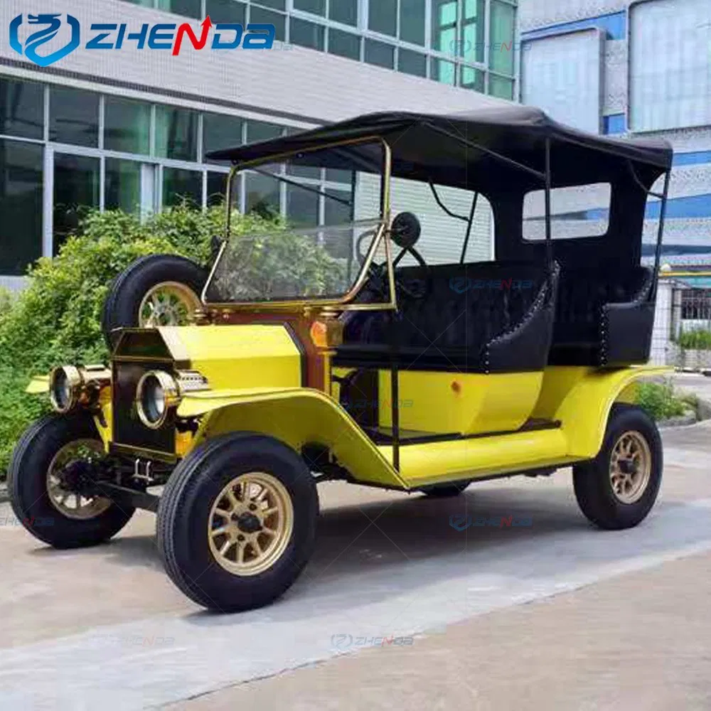 Real Estate Used Luxury 6 Seater Classic Pick up Antique Electric Classic Vintage Car for Hotel
