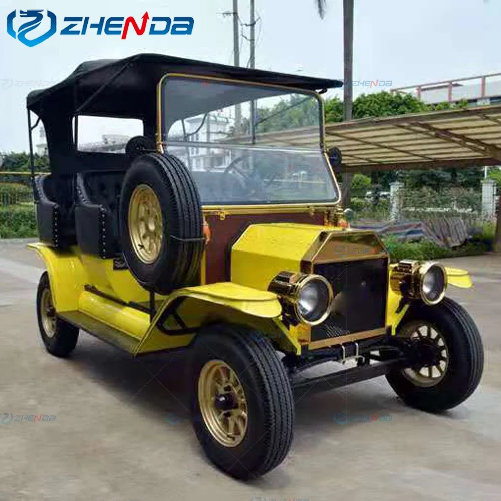 Real Estate Used Luxury 6 Seater Classic Pick up Antique Electric Classic Vintage Car for Hotel
