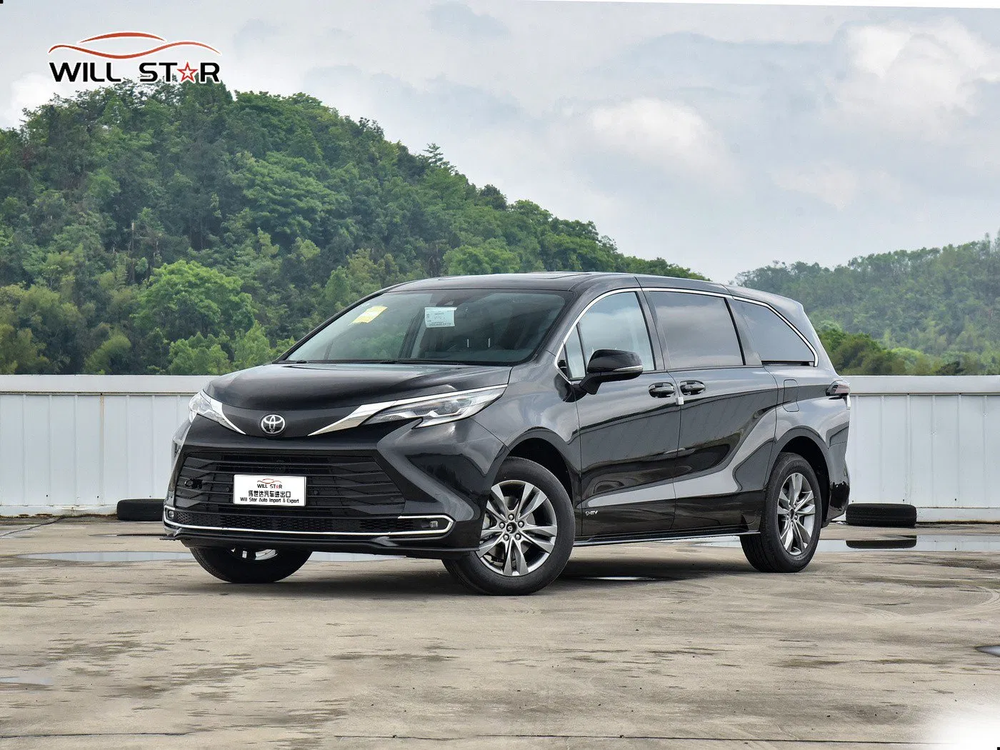 Toyota MPV Sienna Big Space 7 Seats Luxury MPV Two-Engine Fuel-Efficient Hybrid Commercial Vehicle used