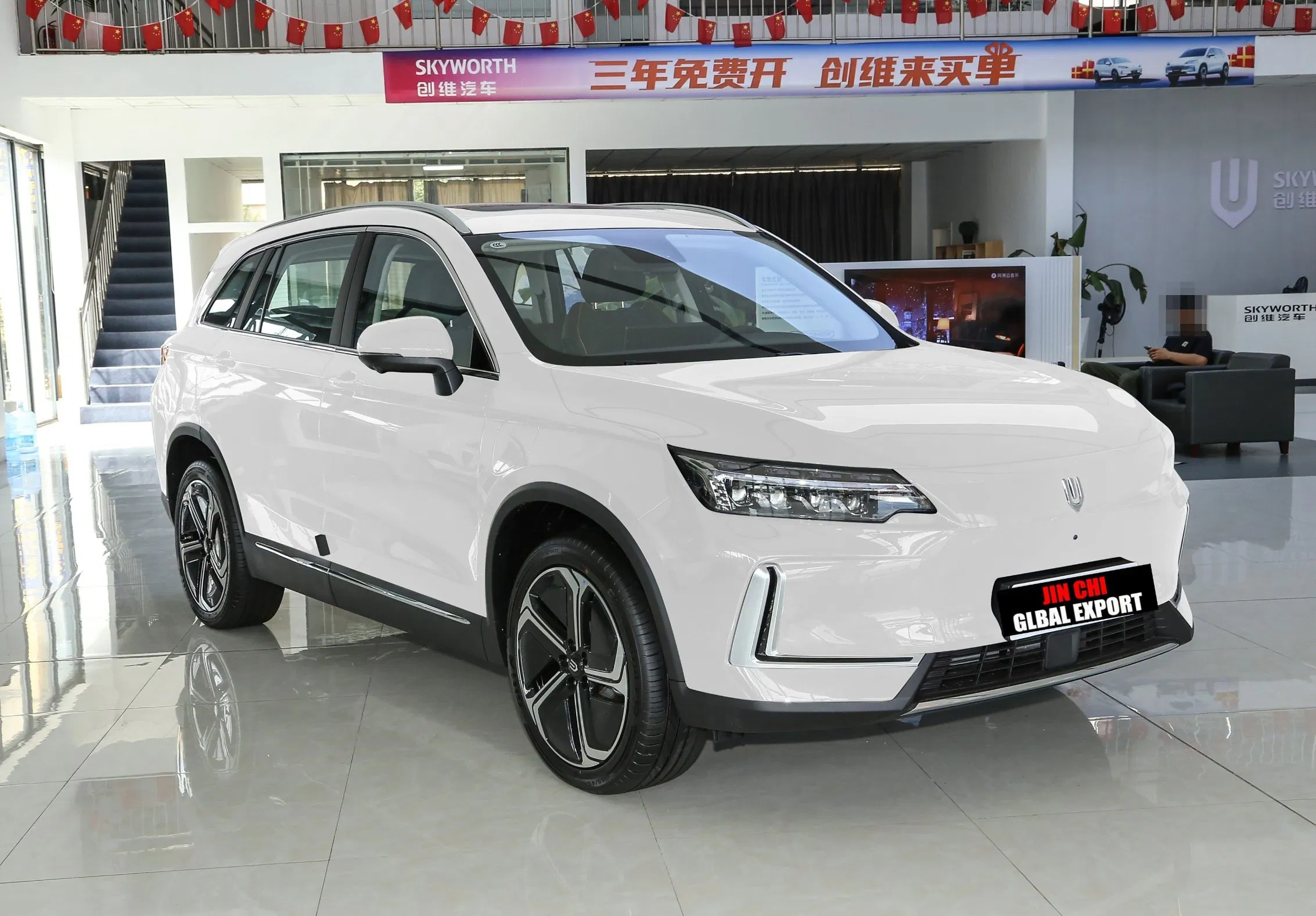Skyworth EV6 Medium Pure Electric SUV Used Car for Sale with 5-Door 5-Seater
