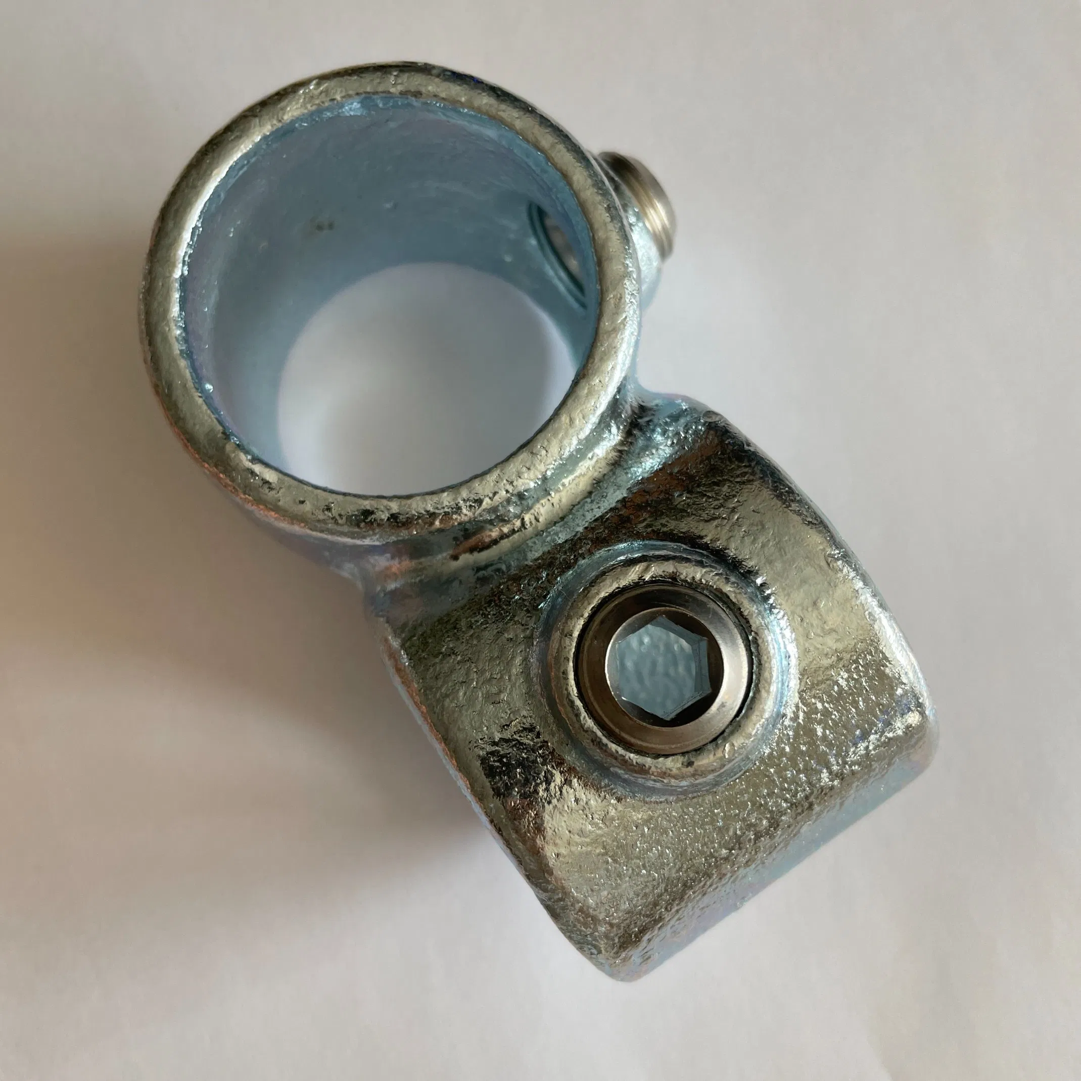 Structural Tube Connectors Pipe Fitting Rail Support Key Clamps Fittings 90 Crossover