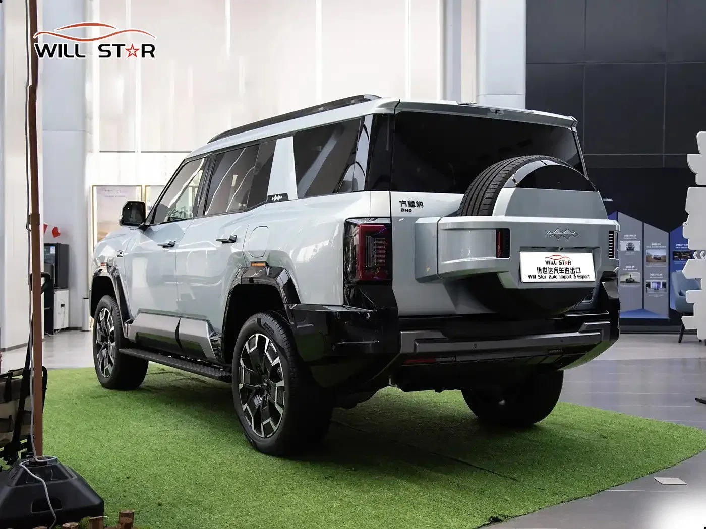 Equation Leopard 8 100 Km Pure Electric Range Plug-in Hybrid Vehicle Used SUV off-Road Vehicle