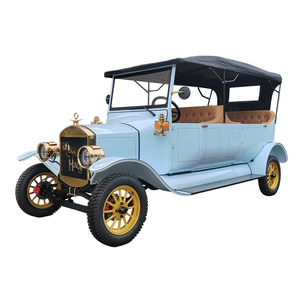 8-Person Vintage Electric Car for Scenic Tours and Sightseeing