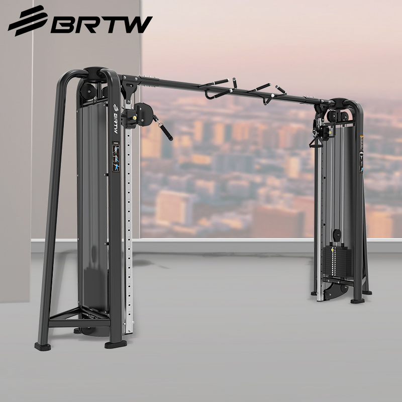 Dual Adjustable Cable Crossover for Gym Using Topsale Pin-Selected Machine Fitness Equipment Gym Machine Strength Equipment Body Building