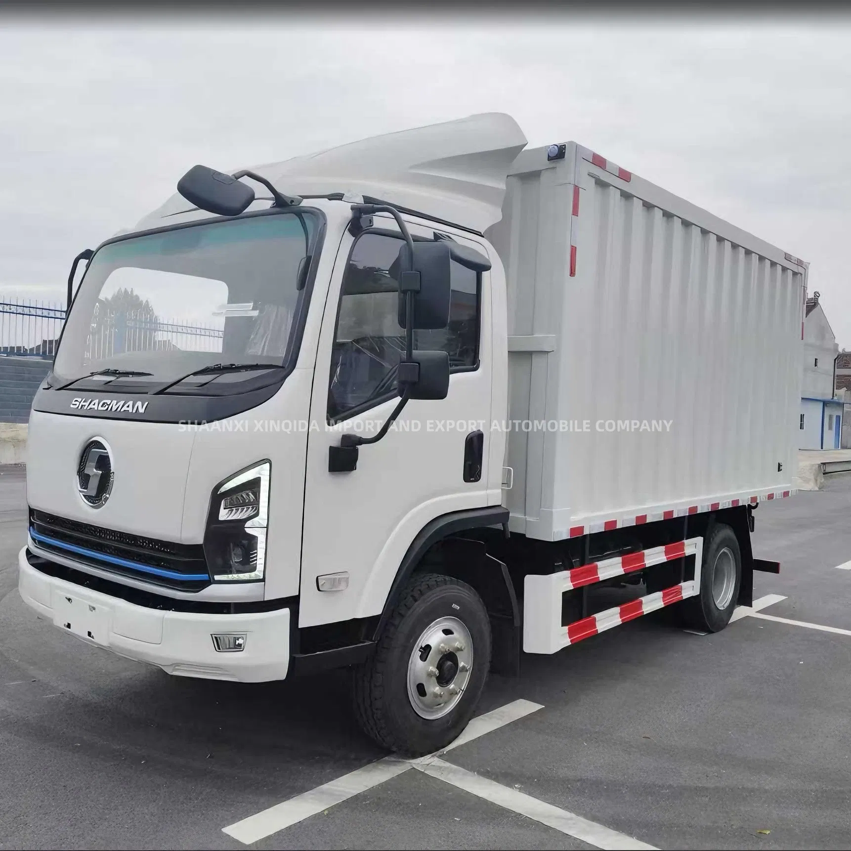 Closed Box New Used E9 Light Cargo Light Duty 4X2 230HP 240HP Van Lorry Euro2 Euro5 Transport Tipper Special Pickup Diesel Truck