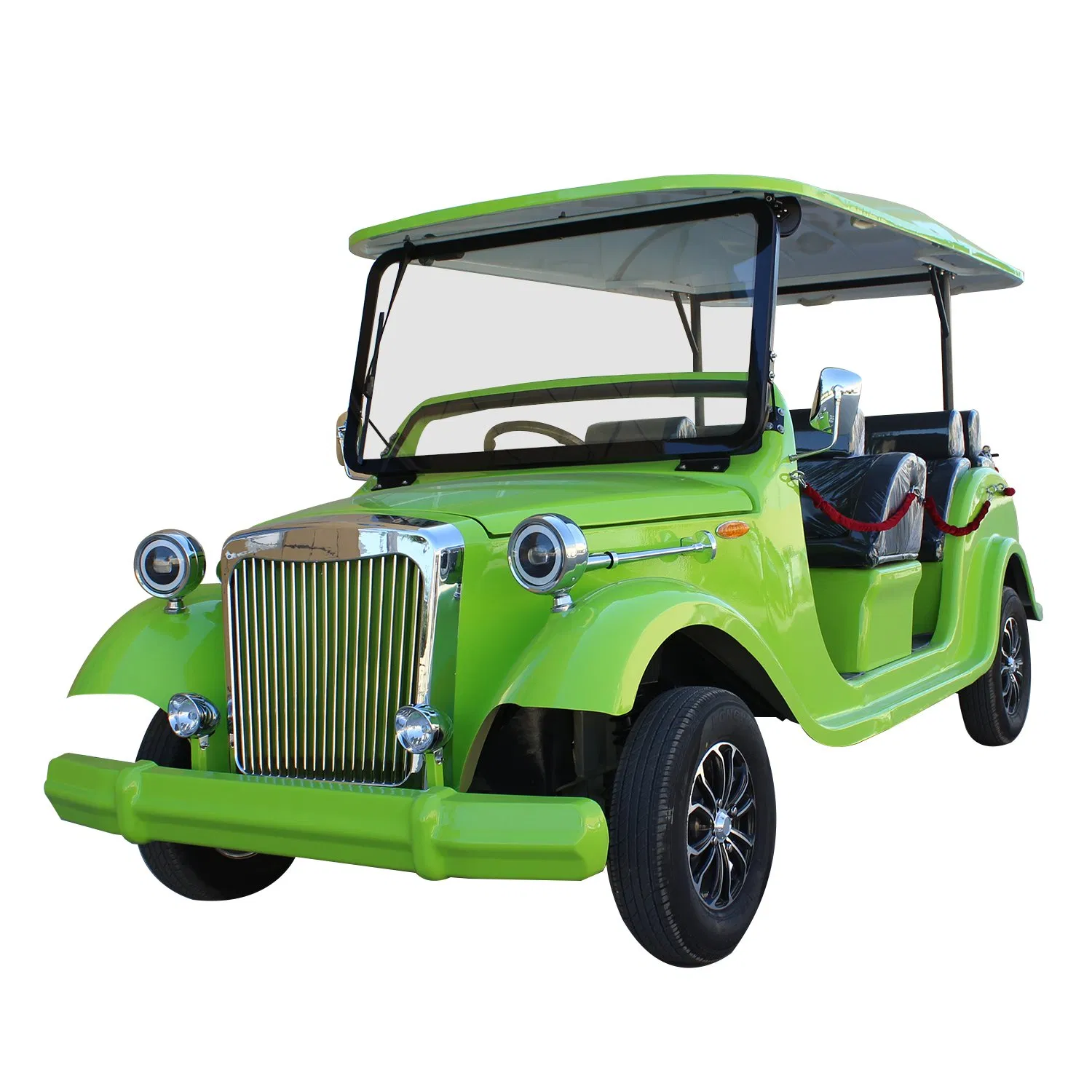 4kw/5kw/7.5kw Pmsm AC Motor 5, 8, 11 Seats/Seater/Passenger Replica Elegant Retro Authentic Antique Electric Classic Vintage Sightseeing Wedding Club Car