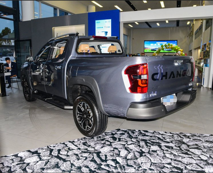 China Used Car Diesel Pickup Truck Changan Lantuozhe 5 Seat Manual Automatic Diesel Pickup