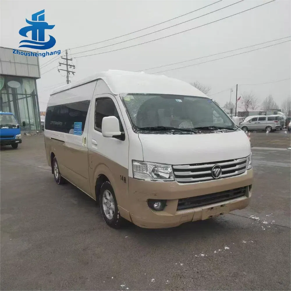 Used Foton Sea Car Lion Mini Bus 14 Seats Diesel Engine