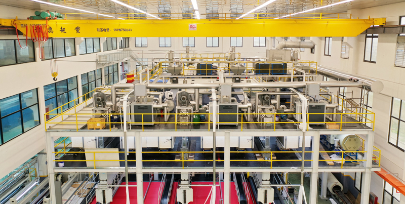 HG Nonwoven Machinery Manufacturing Workshop — Precision Engineering Facility