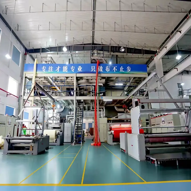 China Spunbonded Nonwoven Fabric Making Machine for Nonwoven Bag Production Supplier, Factory