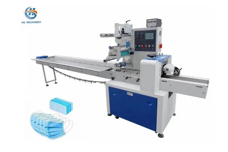 China Flow Packing Machine For Face Mask Packaging Suppliers, Factories