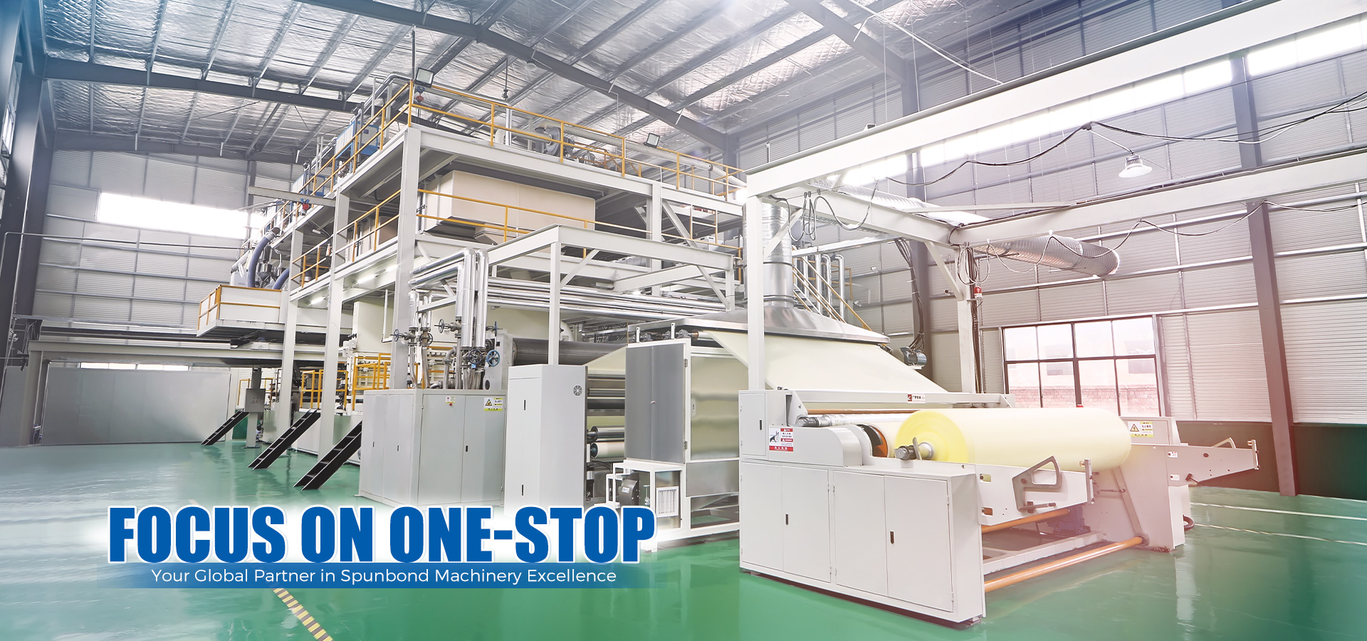 HG Nonwoven Spunbond Fabric Making Machine Production Line