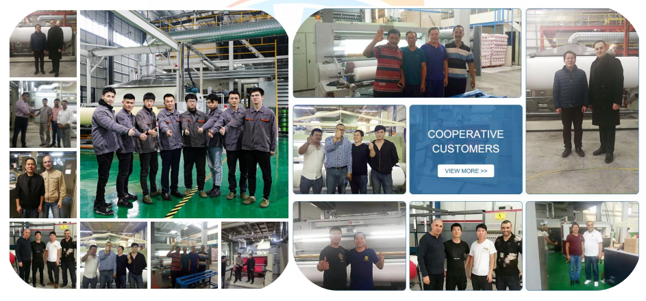 non-woven line production